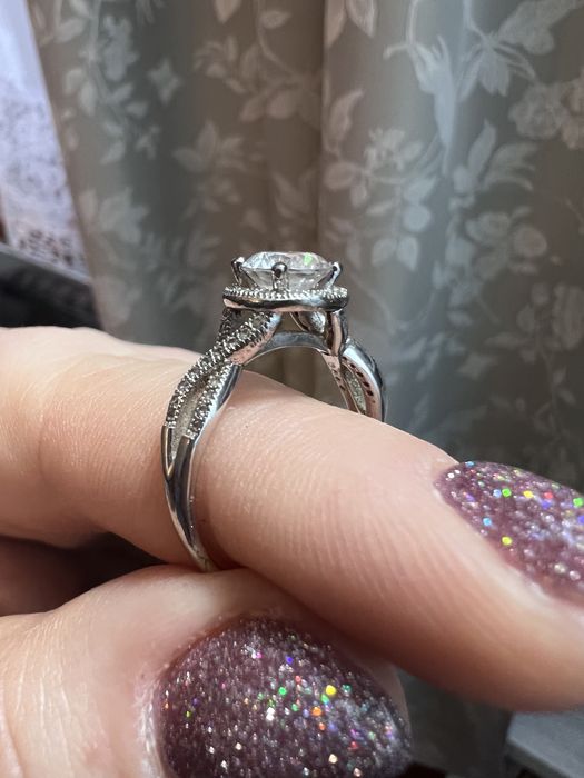 Zestaw biżuteria kolczyki pierścionek srebro 925