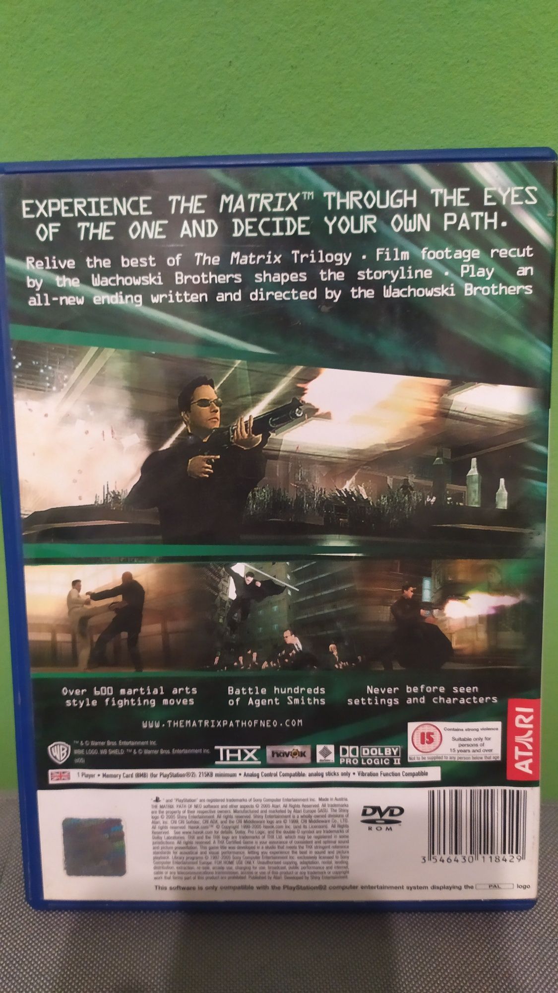 The Matrix Path of Neo na PS2