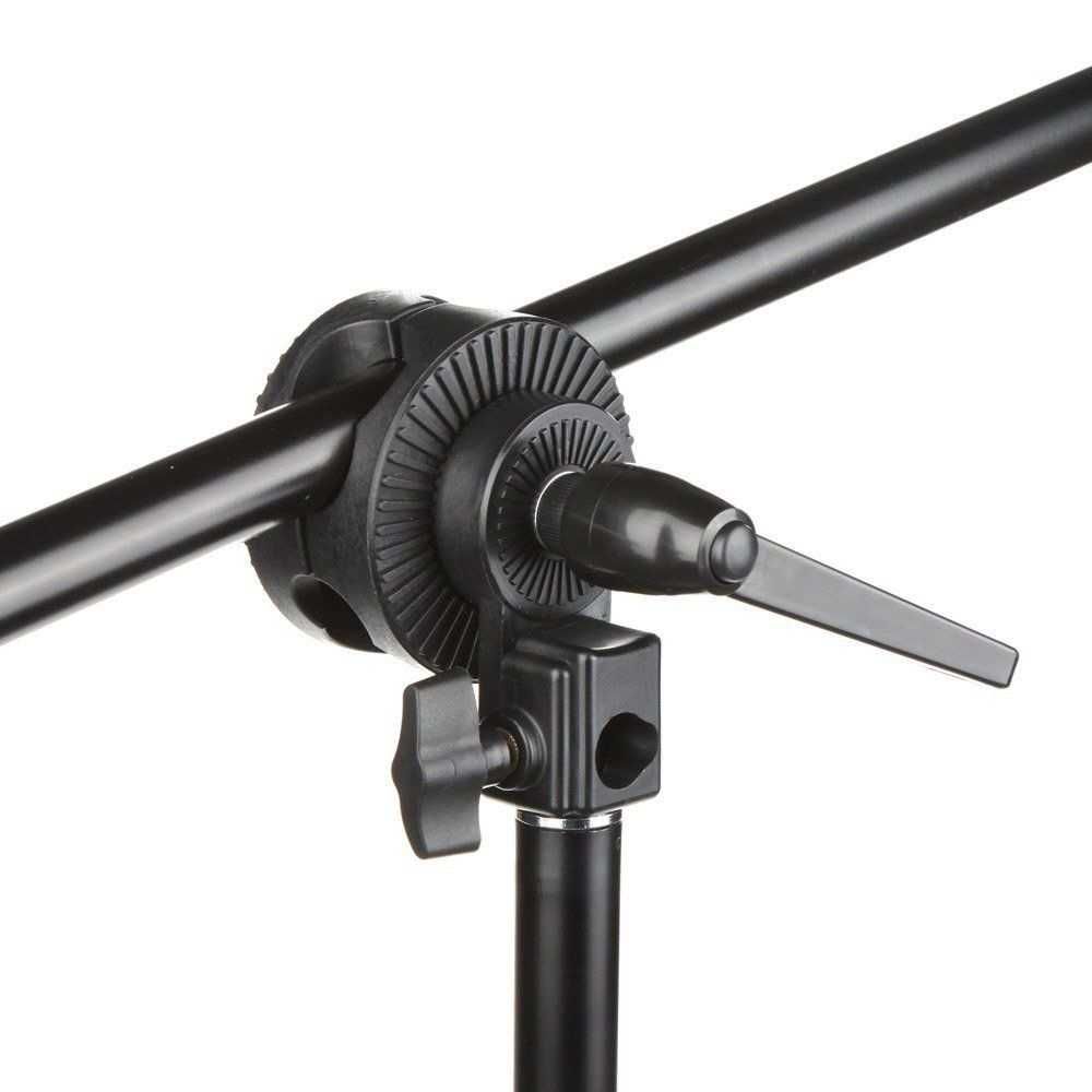 Suporte braço extensor boom arm girafa para softbox estúdio