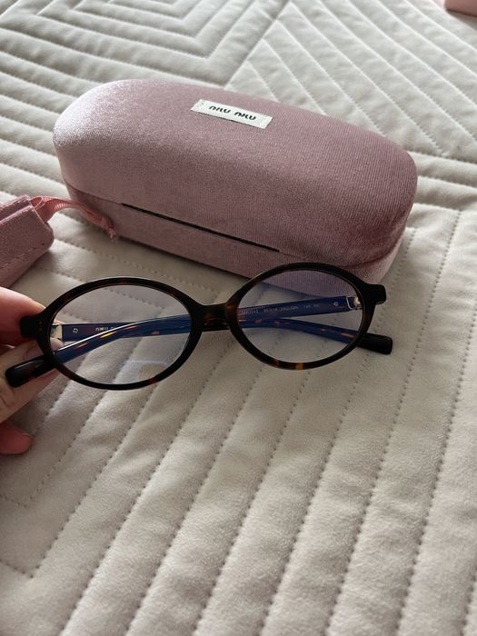 Okulary korekcja zerówki jajeczka miu miu panterka