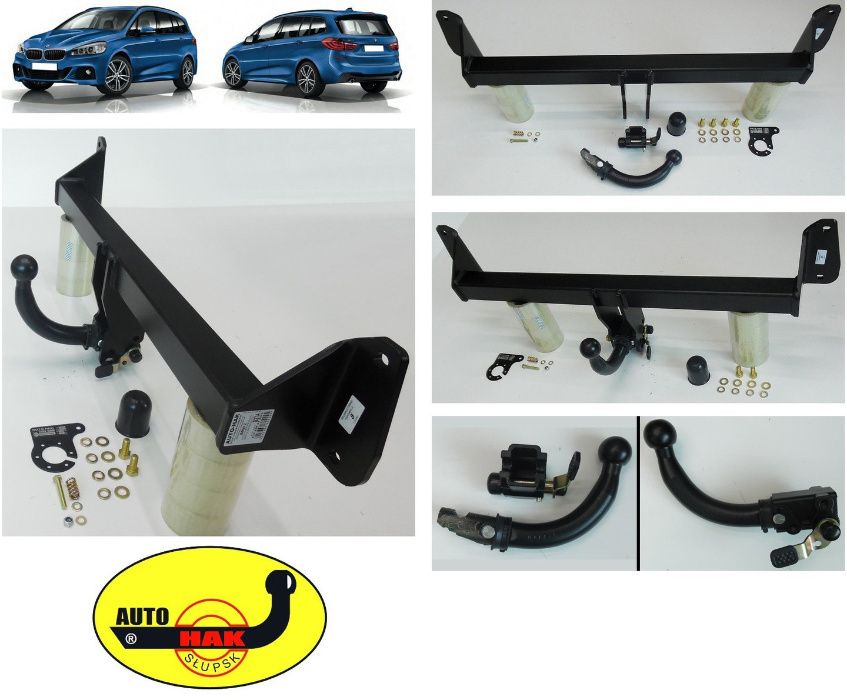 Słupsk Wypinany Automat Hak Holowniczy Bmw2 F46 II Gran Tourer od2015