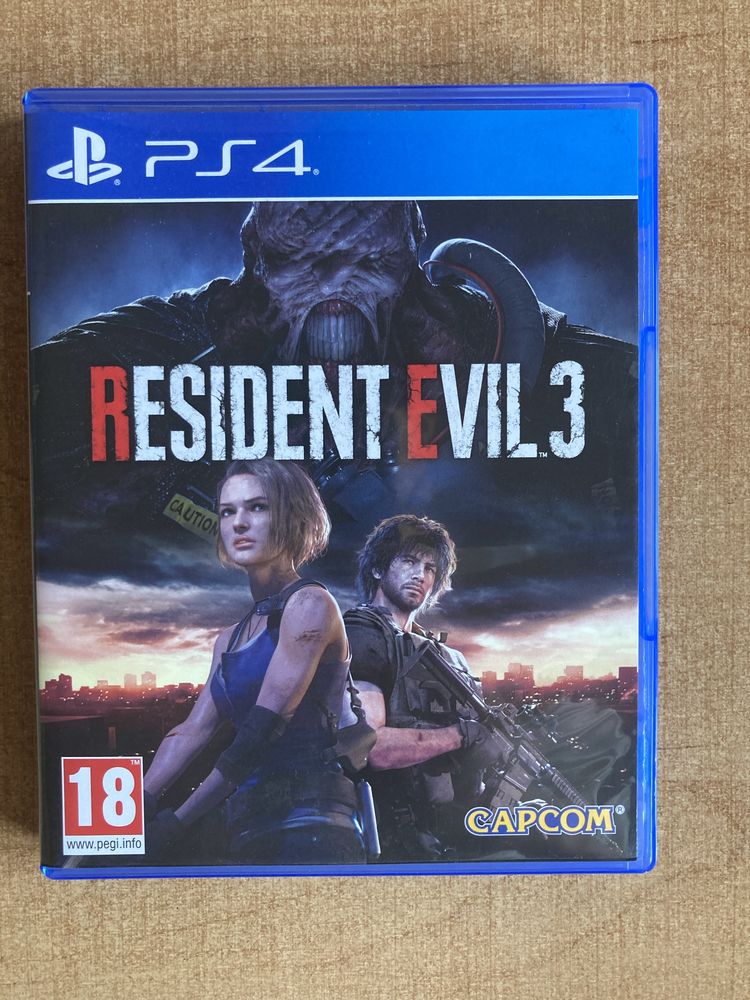 Resident Evil 3 - ps4 - PlayStation 4 - GRA - stan IDEALNY