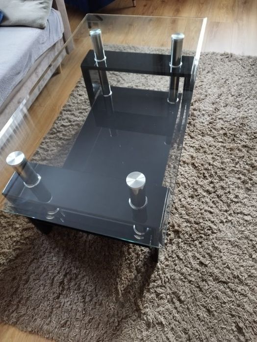 Stolik kawowy szklany