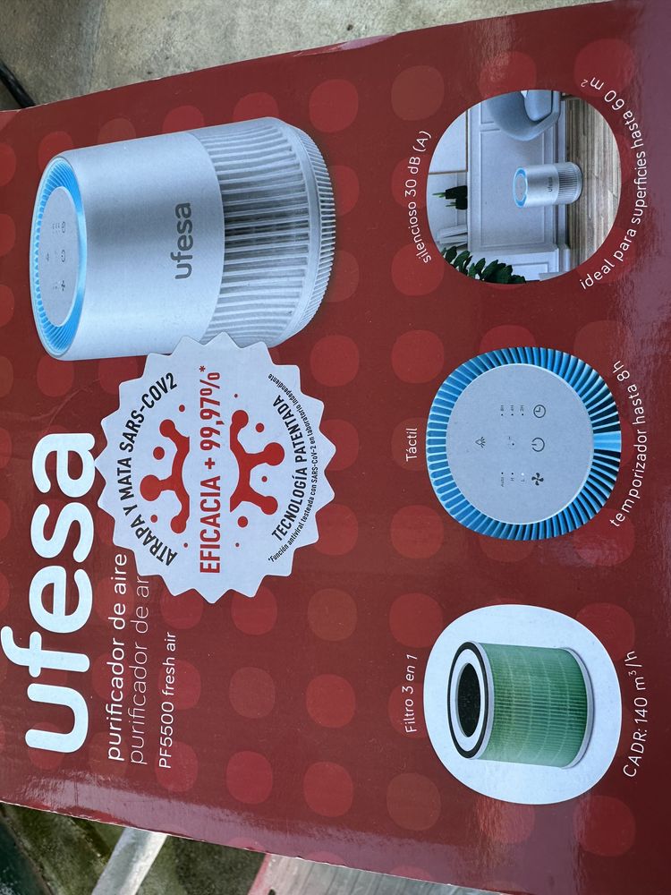 Purificador de ar Ufesa PF5500
