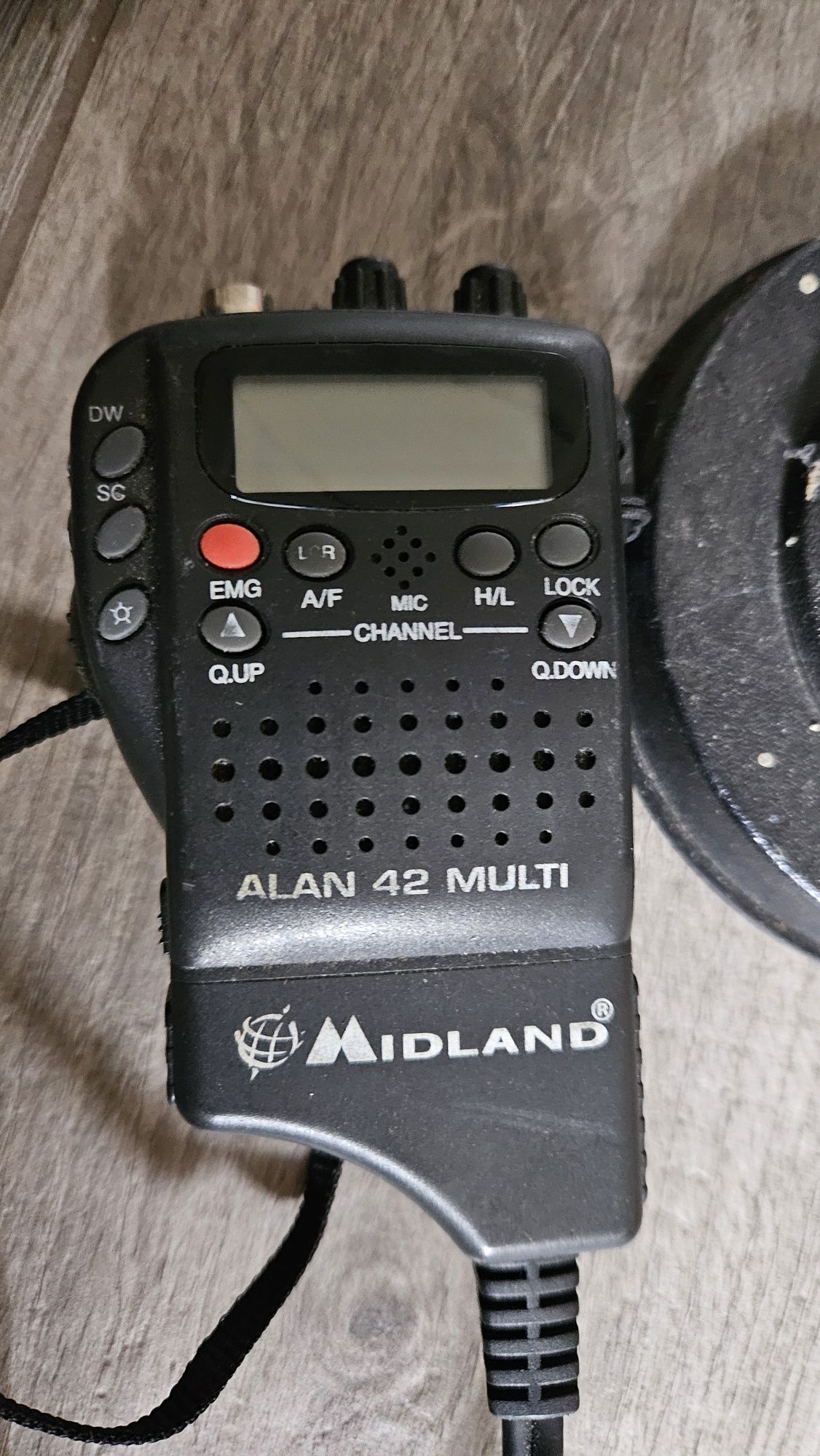 CB radio Midland Alan 42 multi, z anteną