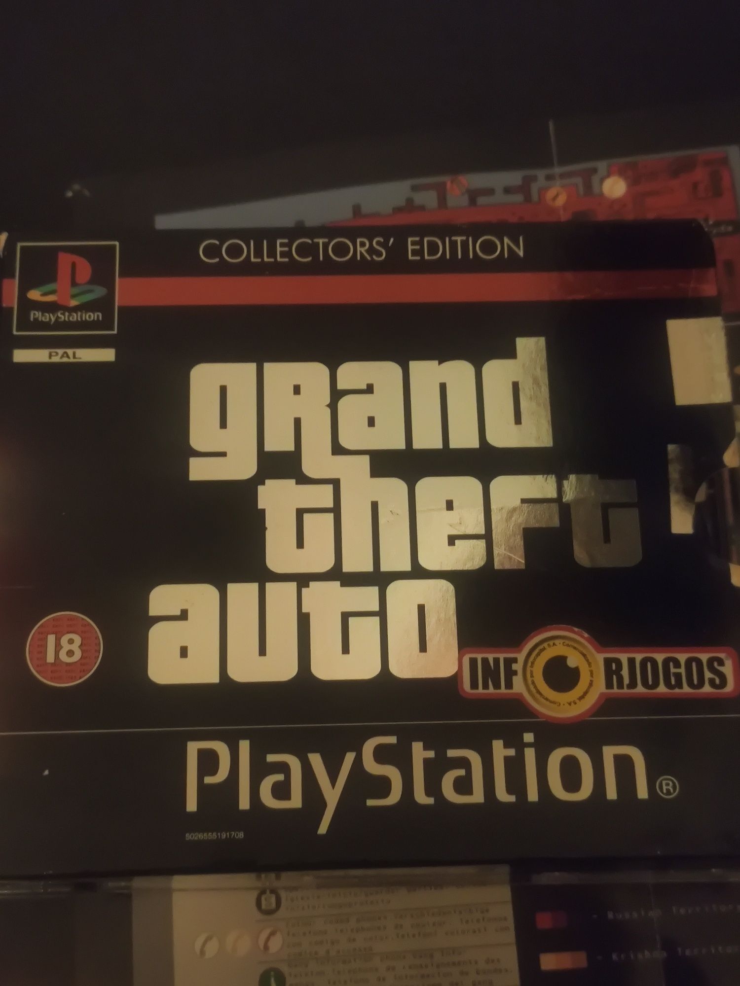 GTA Collectors edition psx PSOne PlayStation