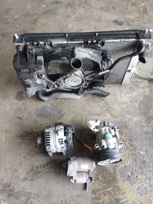 alternator kompresor klimatyzacji renault 1.6 16V benzyna modus scenic