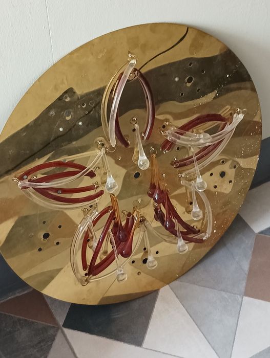 Candeeiro lágrimas de vidro