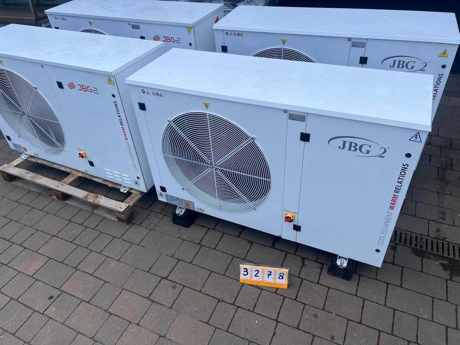 ICOOL agregat chłodniczy JBG agregaty ciche sprężarka chłodnicza