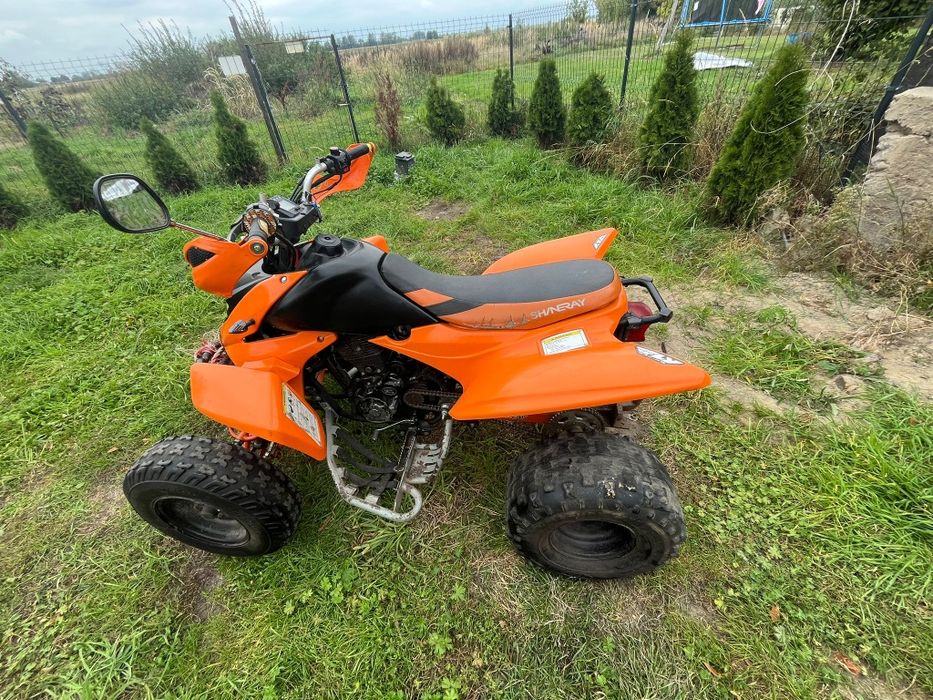 Shineray stxe 250 zarejestrowany wydech akrapovic 4 biegi wsteczny