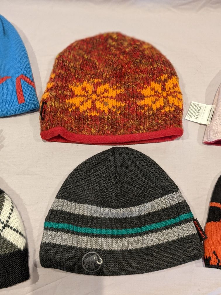 Гірськолижні шапки, шапка mammut, norrana Чоловіча жіноча