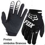 Luvas Fox(Motorcross)Amarelas Laranja Pretas Vermelhas