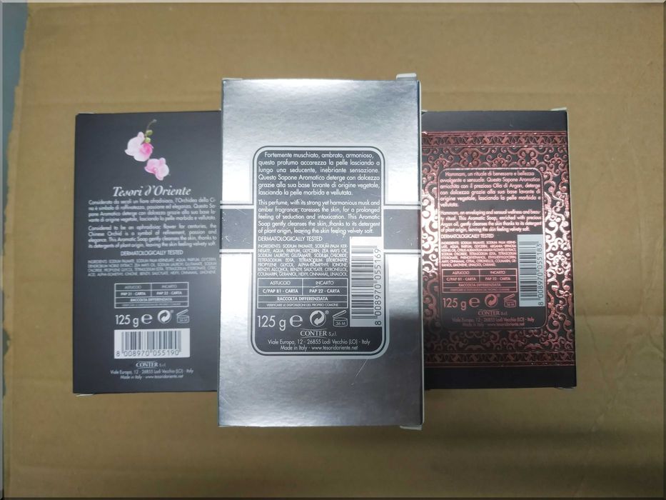 Mydło Tesori d Oriente w kostce 125g