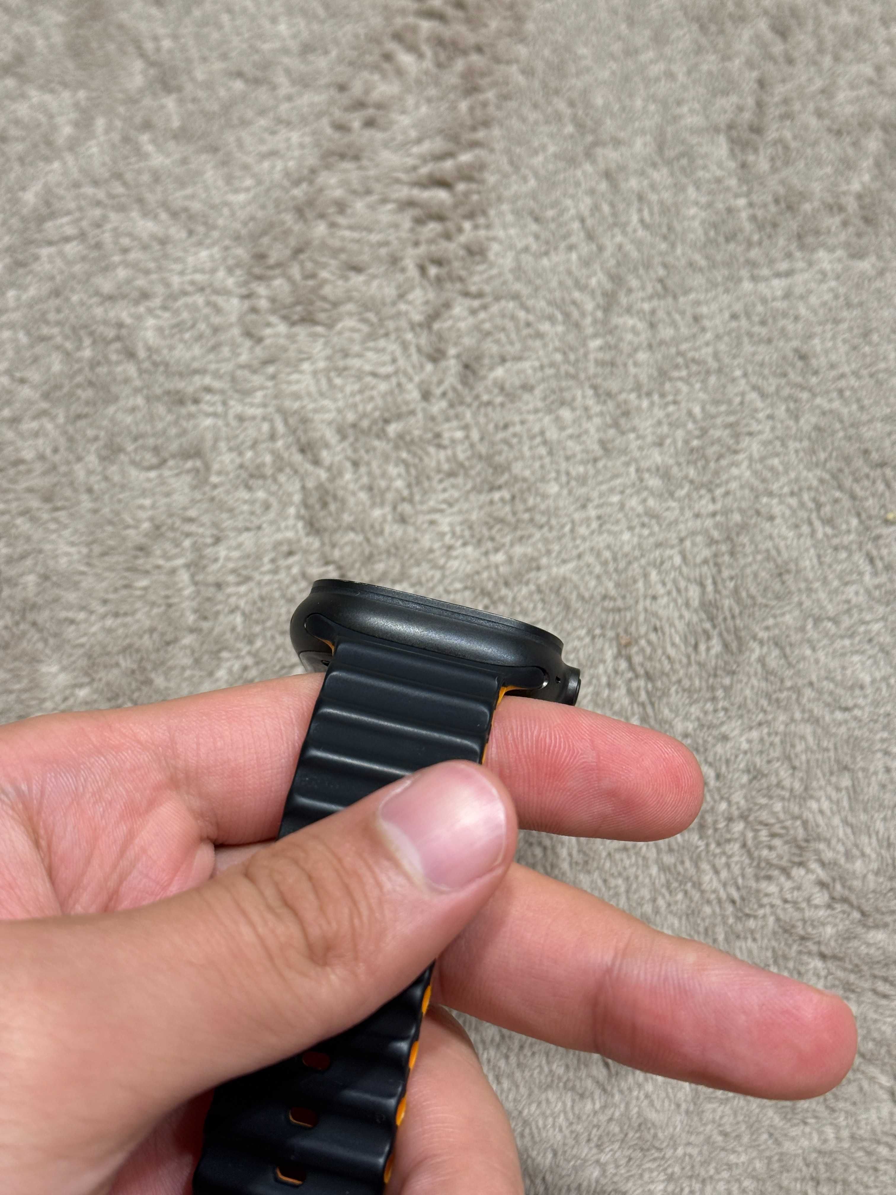 ЧОРНИЙ Apple Watch Ultra 2 49 mm Black Оригінал смарт годинник епл