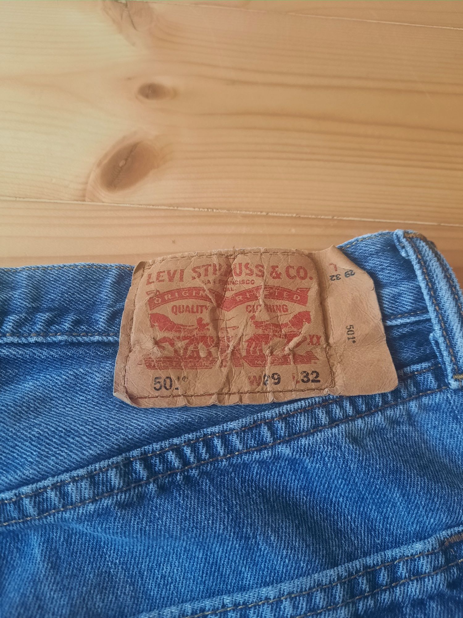 Jeansy Levis 501,vintage 29x32,kultowe.