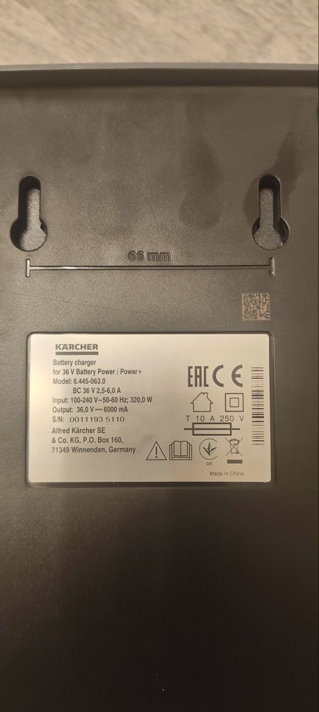 Nowa Szybka ładowarka KARCHER Battery Power+ 36/60