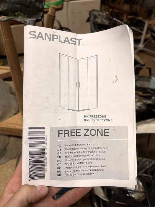 Kabina prysznicowa nowa nieużywana 90x100