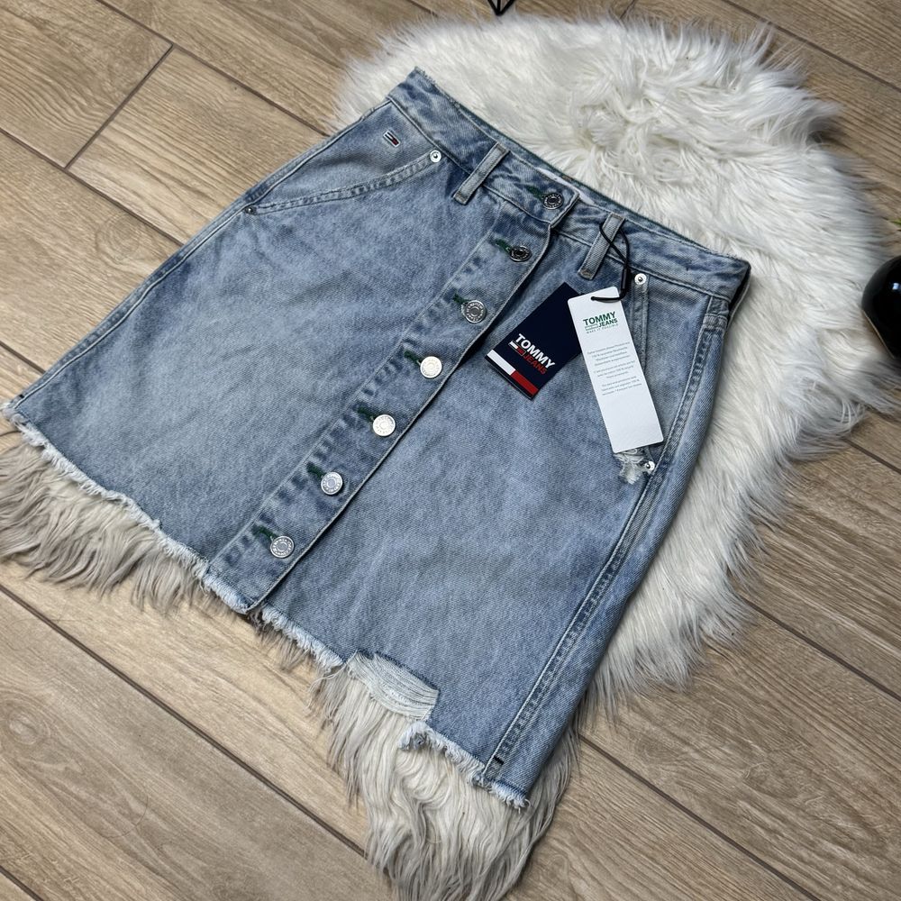 нова жіноча джинсова спідниця юбка tommy hilfiger s оригінал