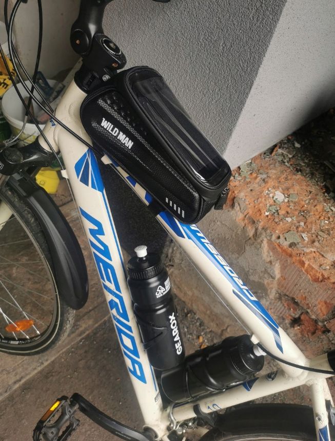 Sakwa rowerowa torba na bagażnik rower kufer pojemna usztywniana