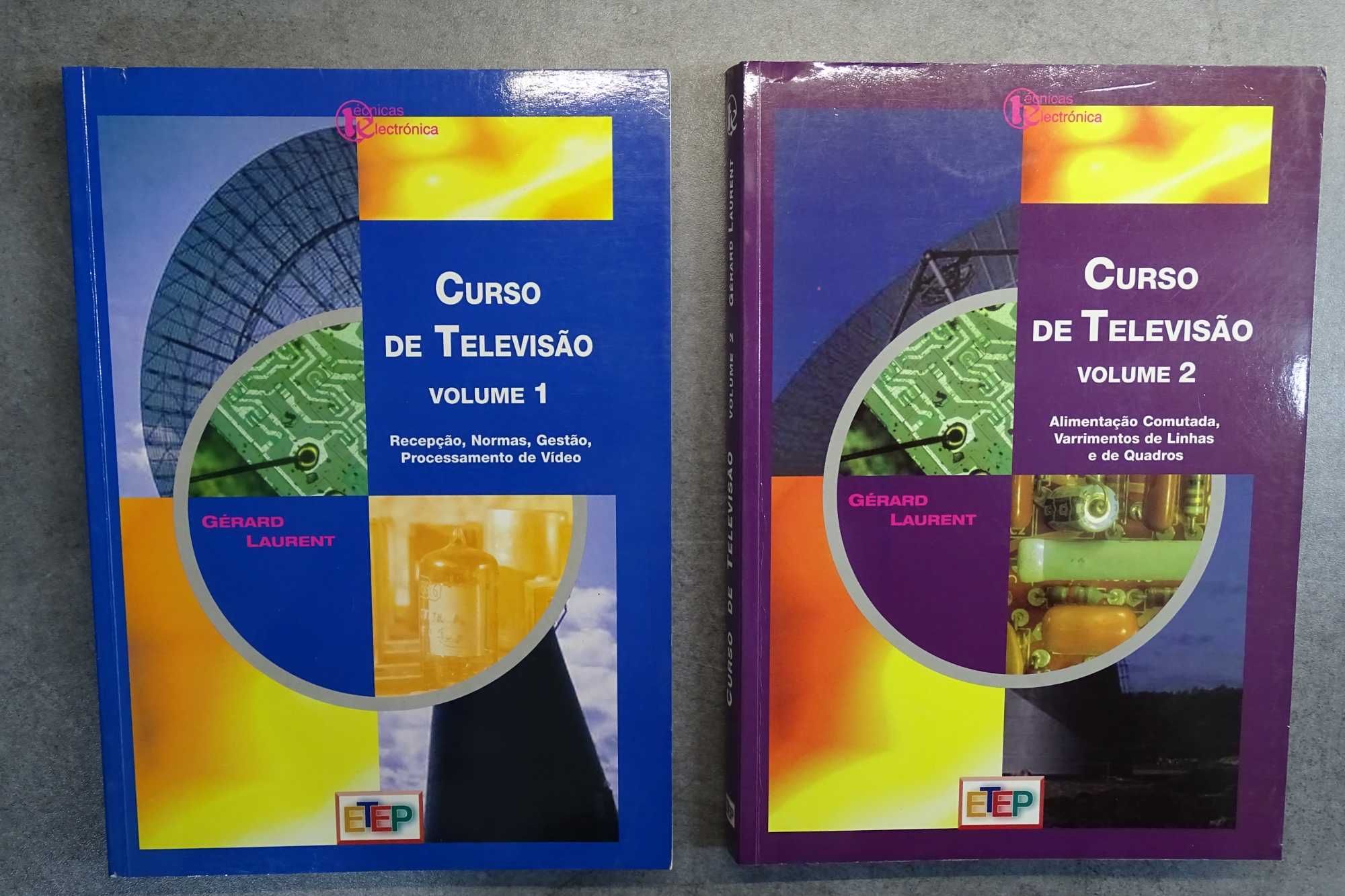 Livros eletrónica Raspberry Pi e curso de televisão