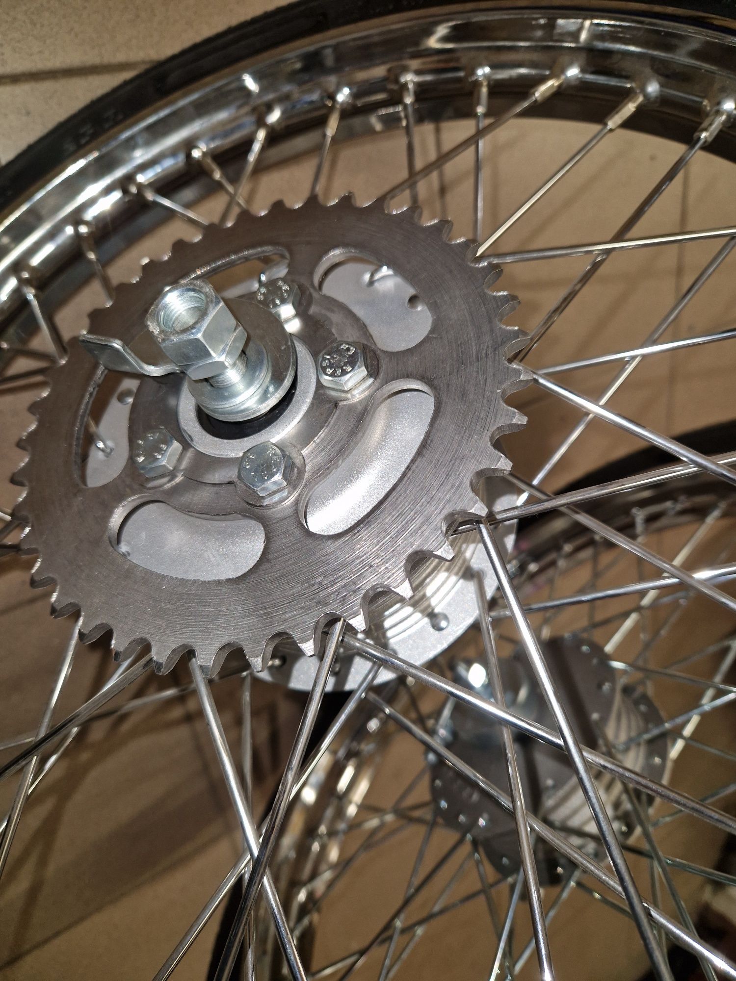 Odnowione kola kpl r19" Romet komar wycentrowane pl