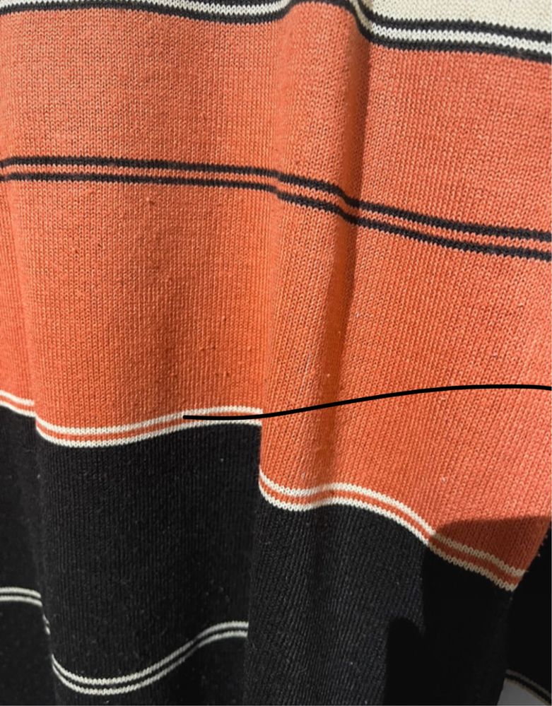 sweter vintage paski