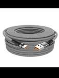Kabel USB A USB C szary