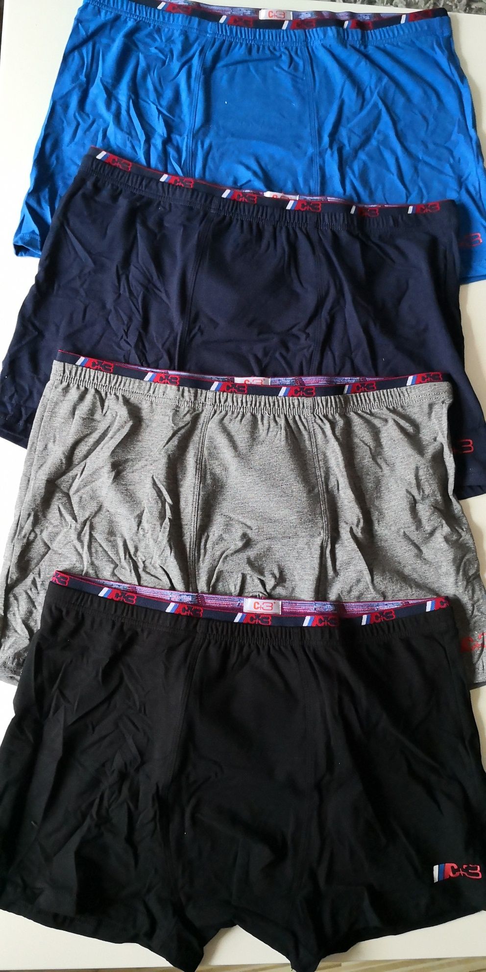 5 sztuk Bokserki męskie C+3 Premium Underwear od 2XL do 5XL