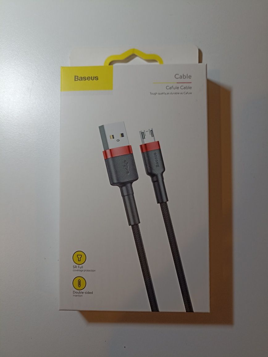 Nowy kabel baseus 2m 1.5A micro usb