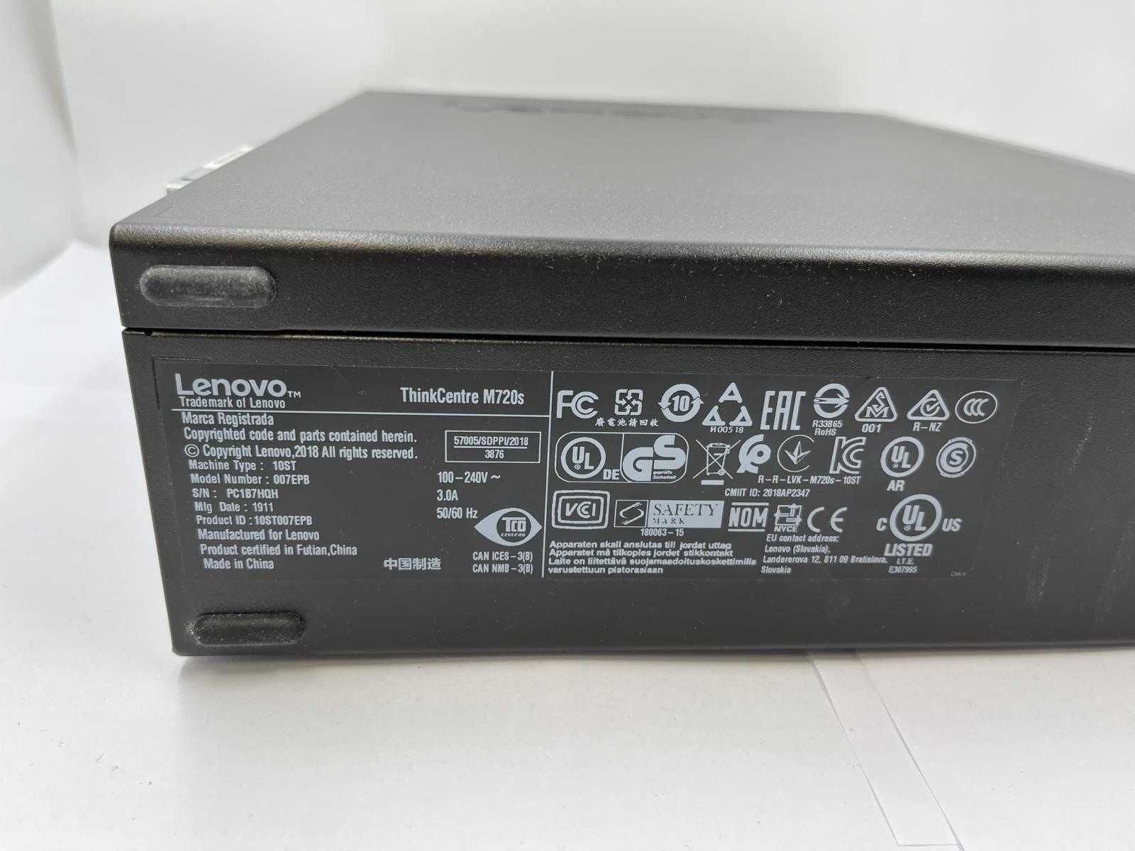 Komputer Lenovo M720S I5 9 GEN. 8GB 250GB SSD win10 od Loombard
