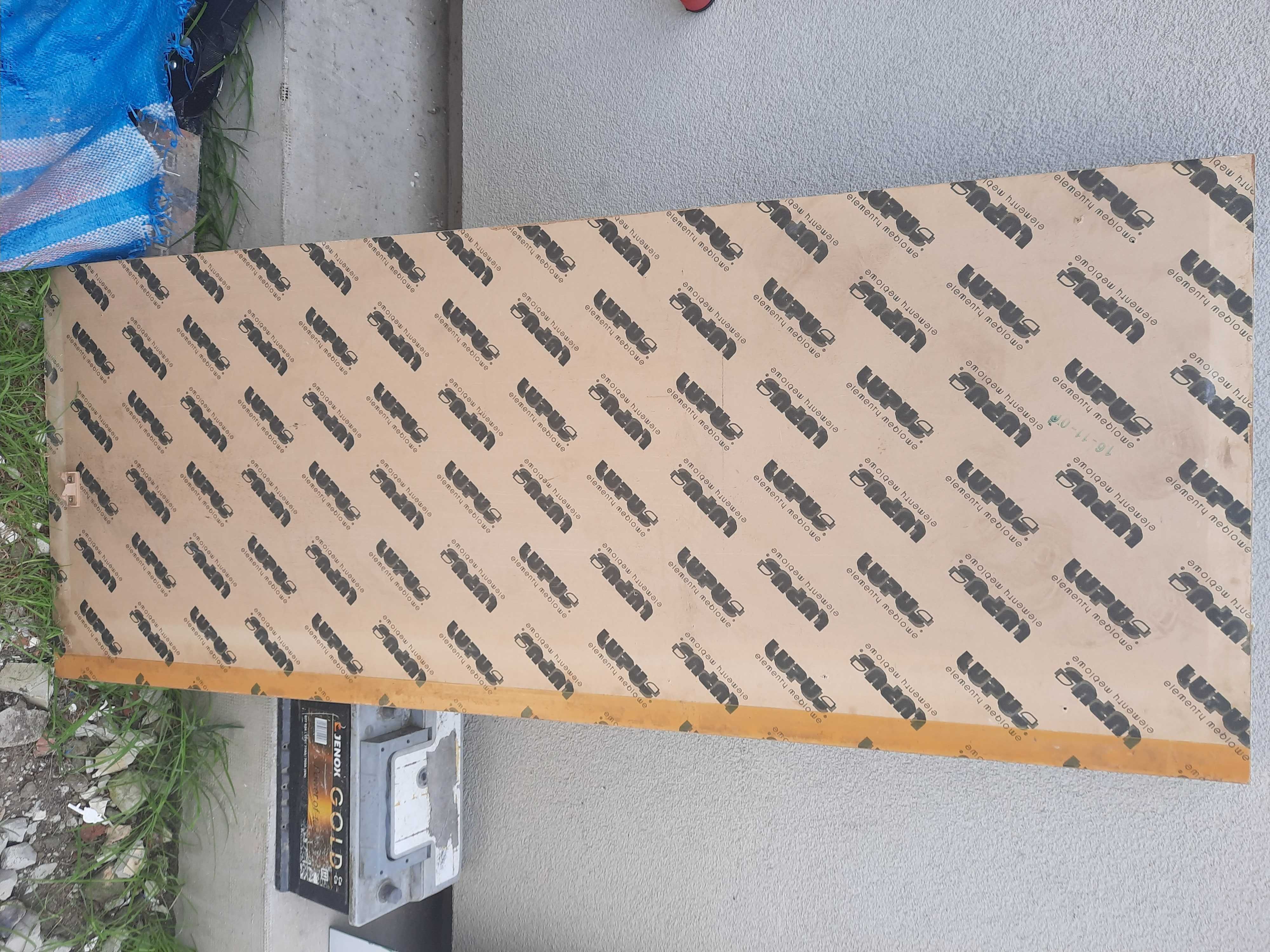 Blat kuchenny warsztatu mebli itp 129 x 50 x 3 cm jasny