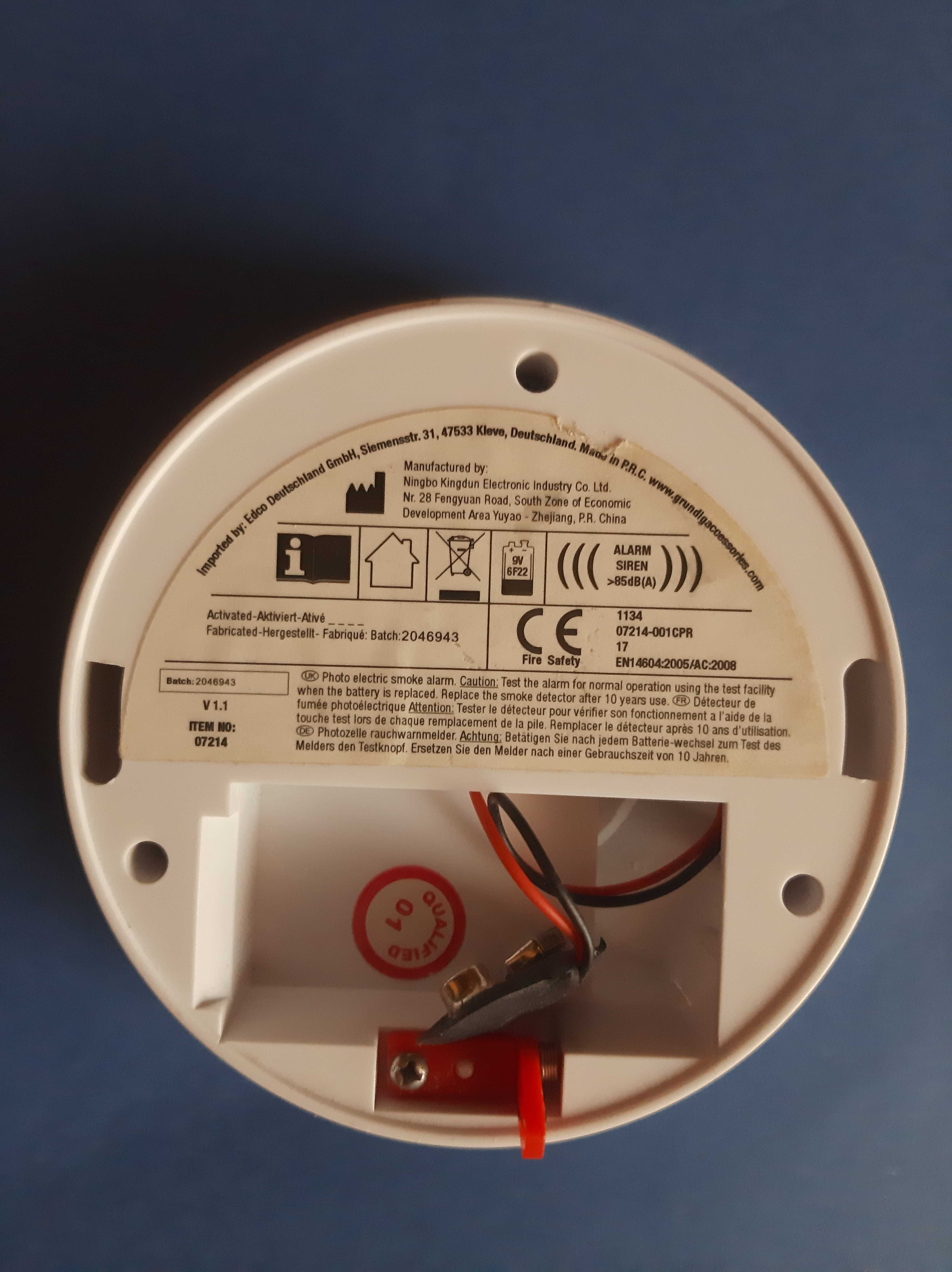 Detector de fumo