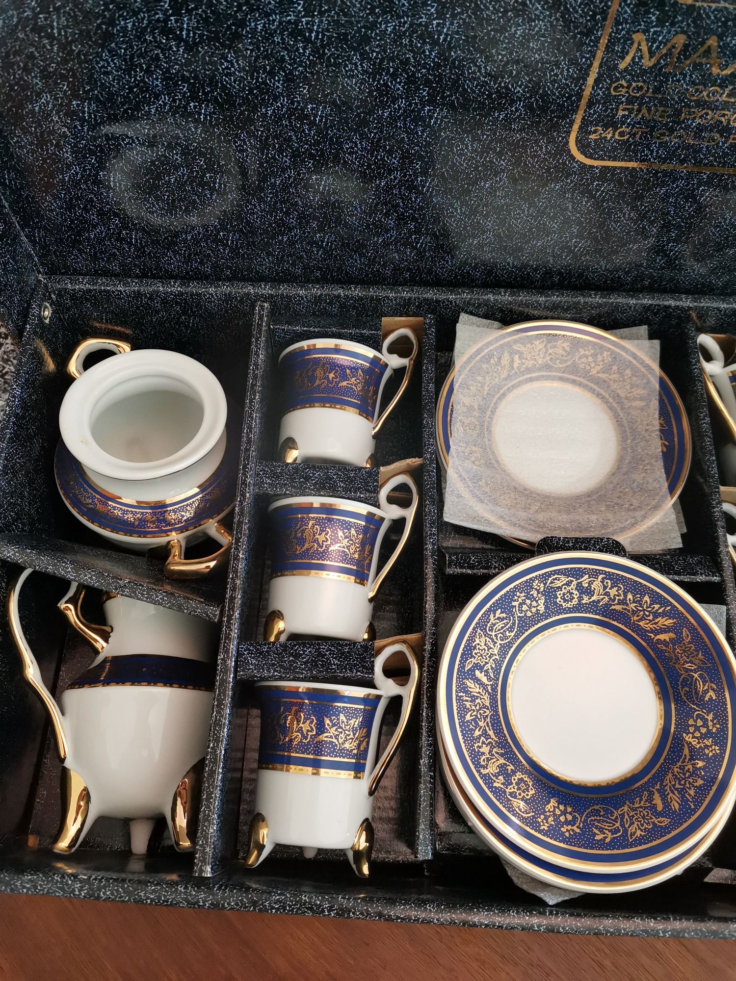 Conjunto de café antigo