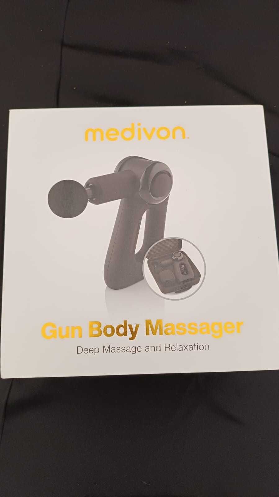 Medivon Tytan Pro pistolet do masażu, masażer ręczny sprawny
