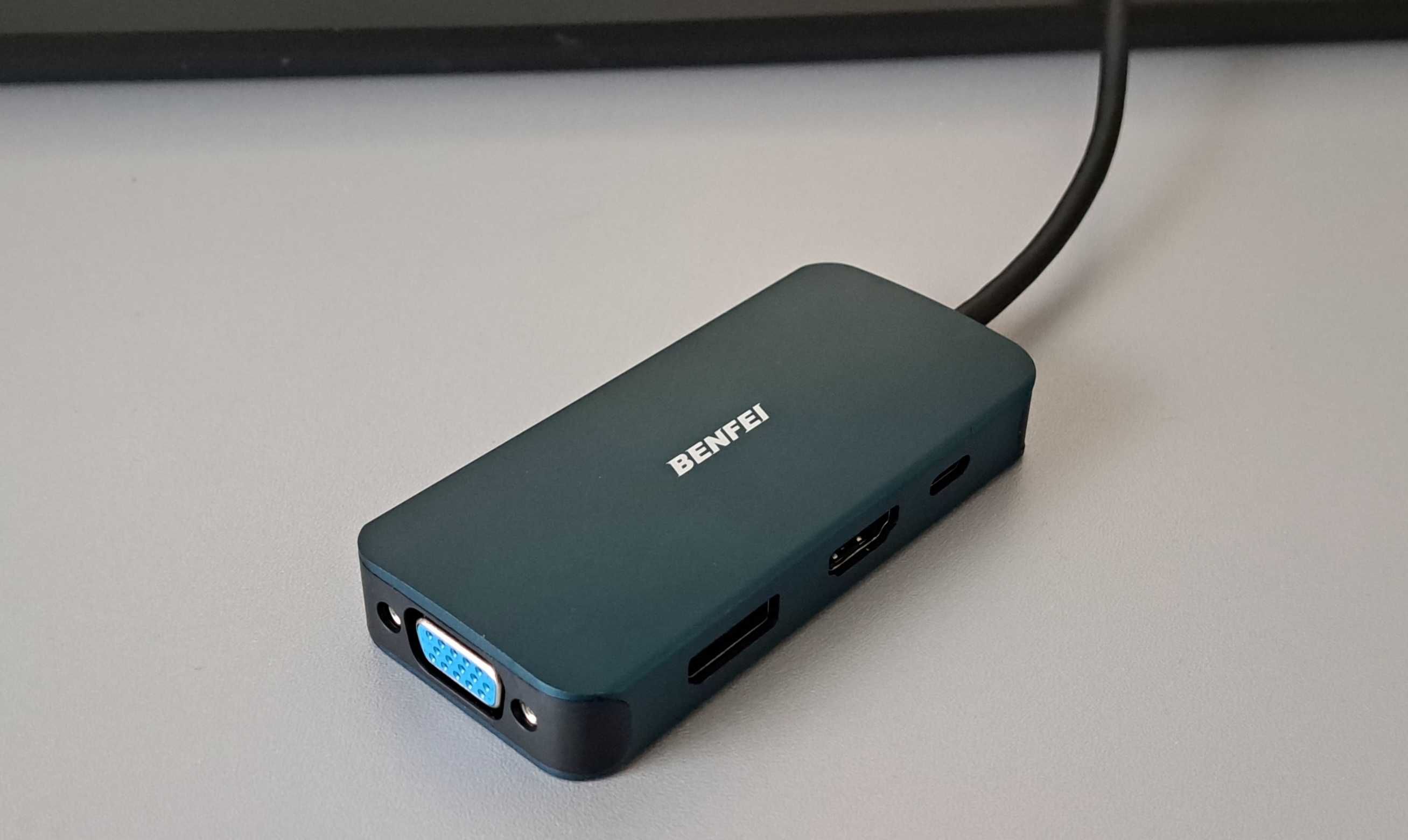 BENFEI Adapter USB C na HDMI VGA DisplayPort , MacBook