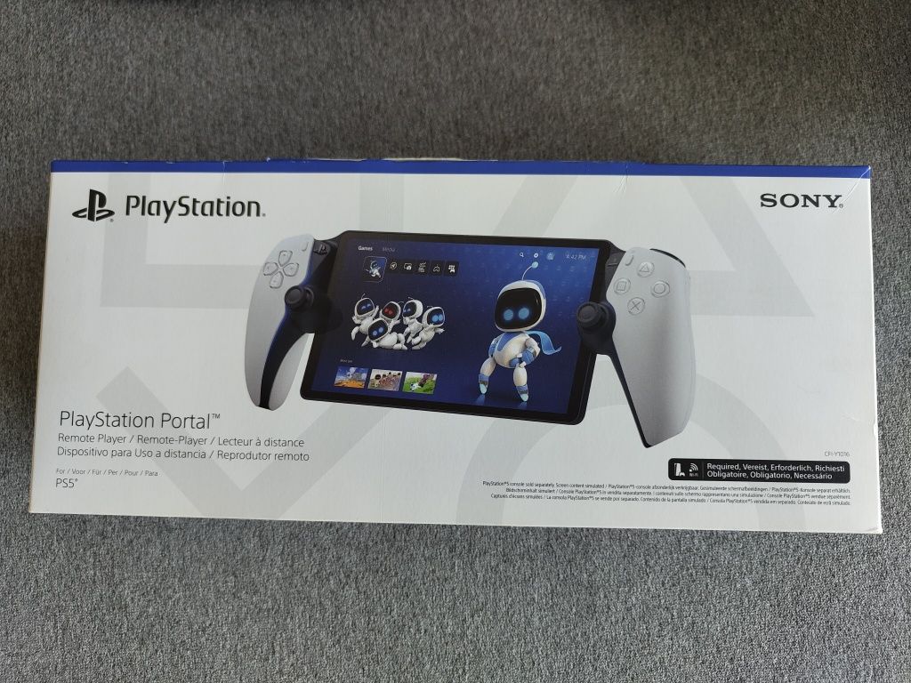 PlayStation Portal com caixa e extras – pouco uso!