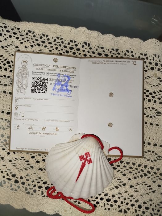 Credencial Peregrino + Concha