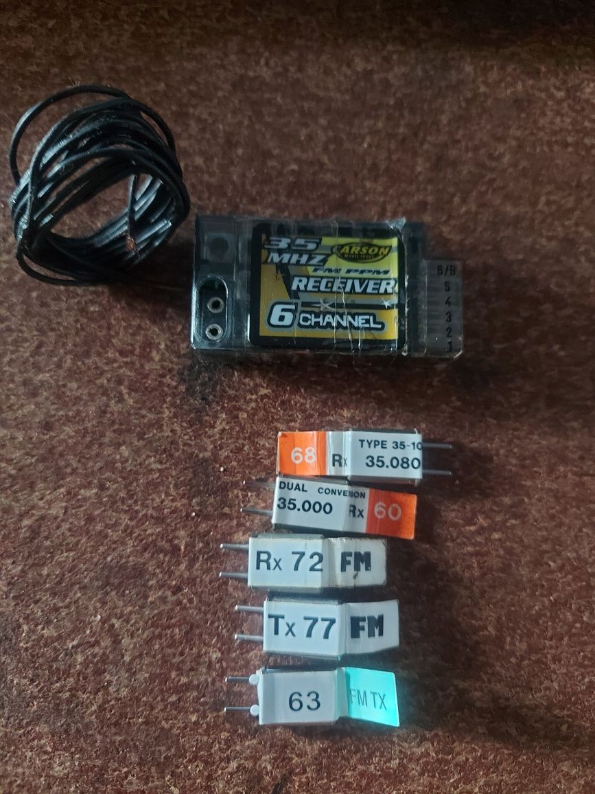 Odbiornik 35Mhz Carson +gratisy
