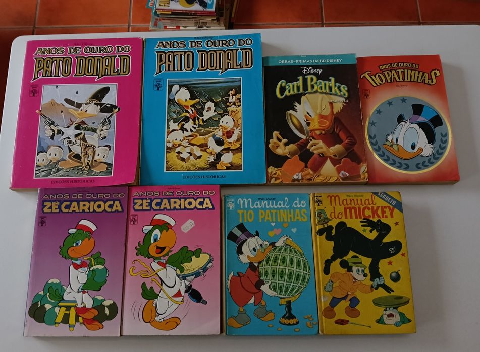 23 Albuns Mickey, Donald, Basílio, Os Cinco, etc