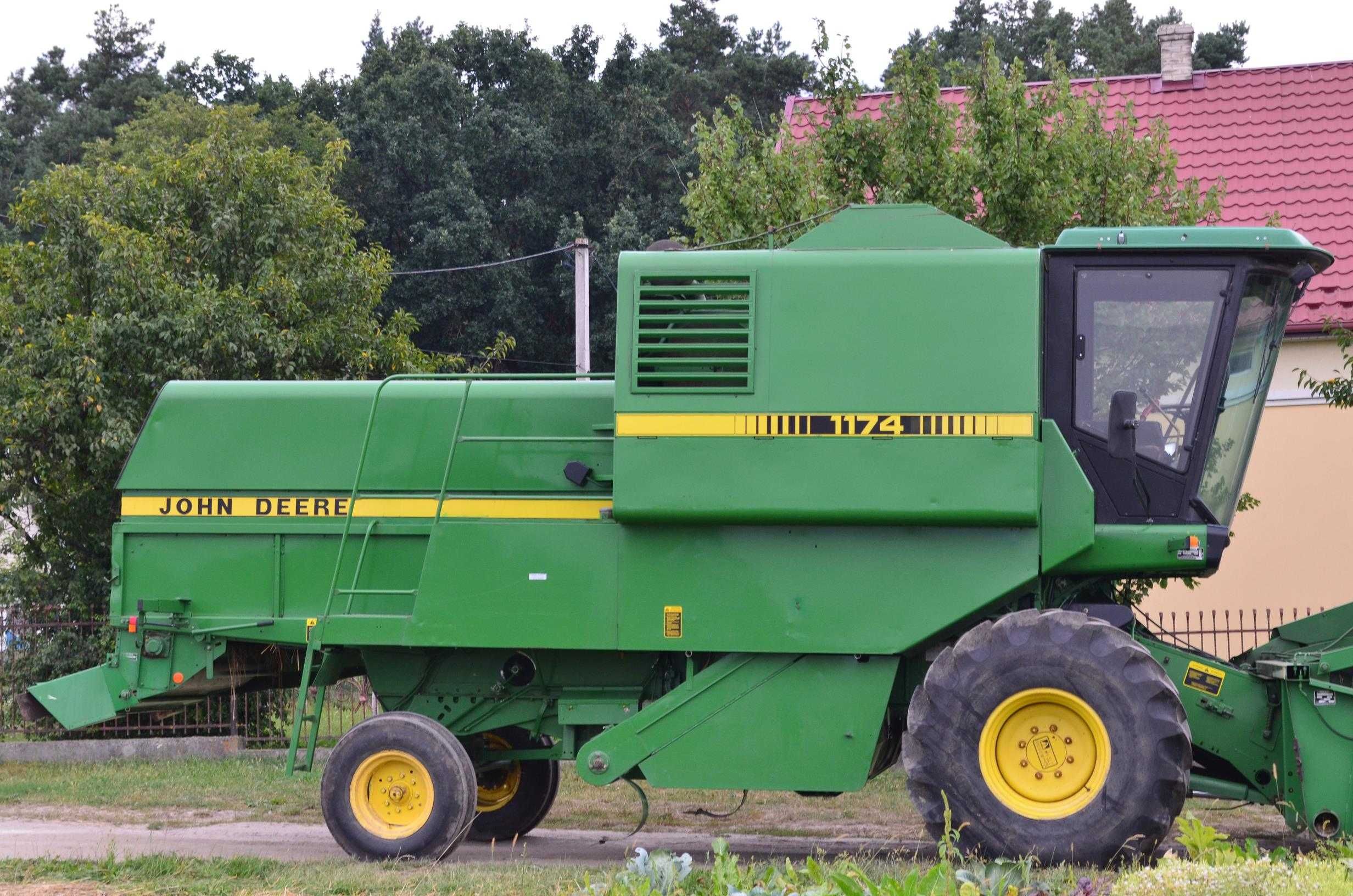 Продам свіжопривезений комбайн John Deere 1174 KLIMA ШУМАХЕР