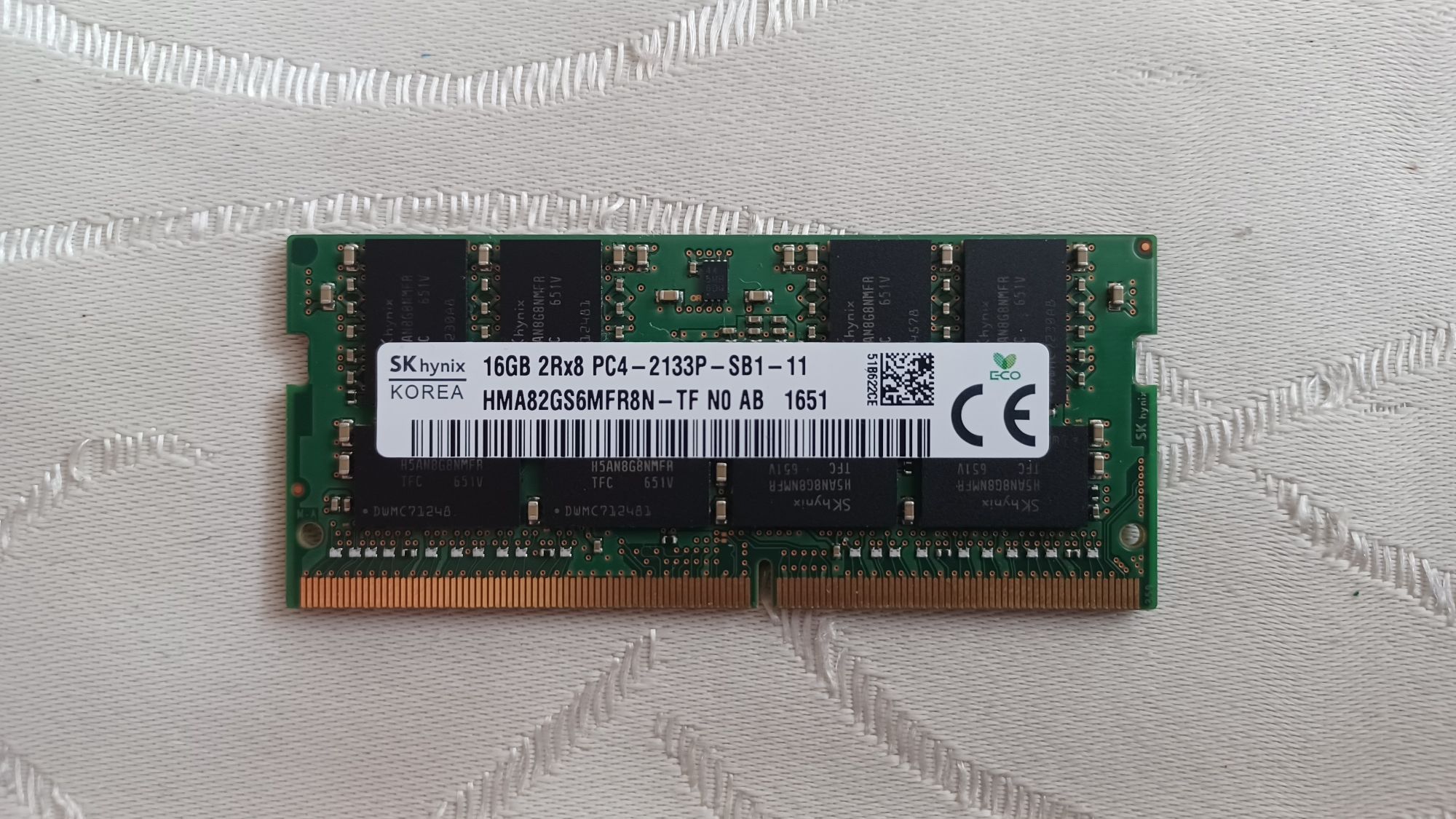 Pamięć RAM do laptopa, 16GB PC4, 2133P, Hynix, Gwarancja !