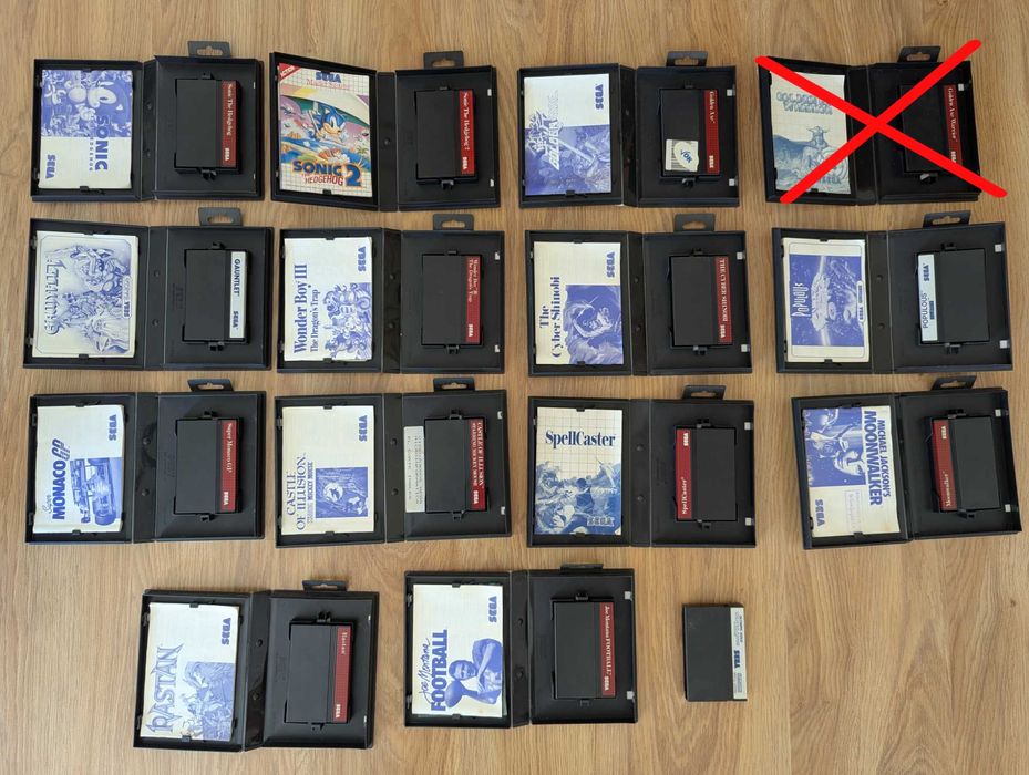 Sega Master System I + 13 Jogos Originais + Light Phaser