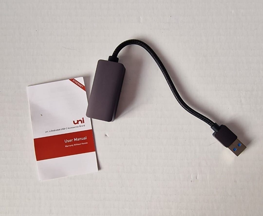 Adapter USB na RJ45 ethernet gigabit