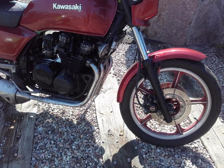 kawasaki kz550 kz 550 silnik lagi rama wahacz felga tarcze części