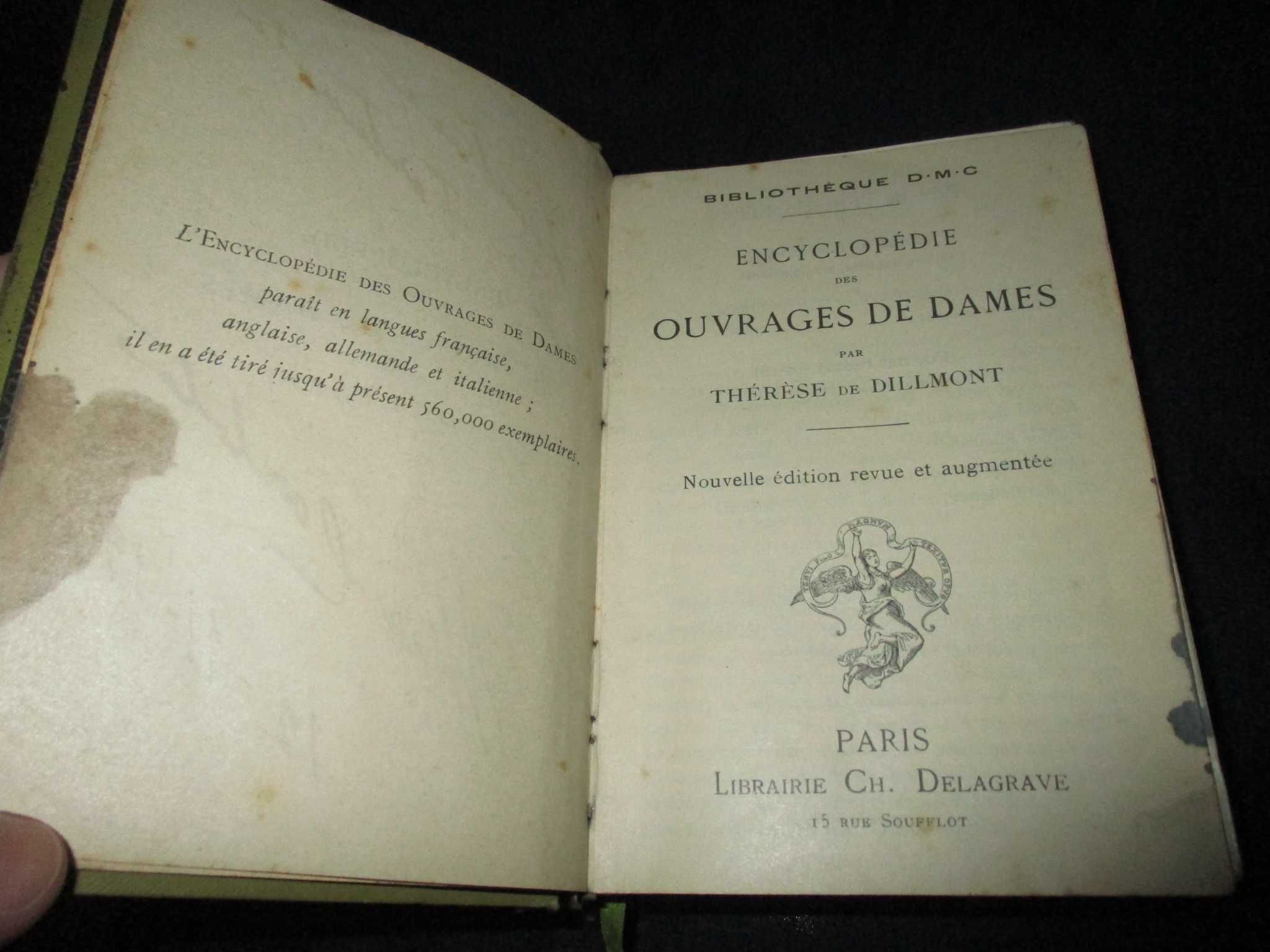Livro Encyclopédie des Ouvrages de Dames Thérèse de Dillmont