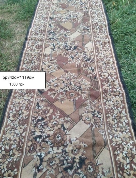 Ковер палас  шерстяной килим дорожка