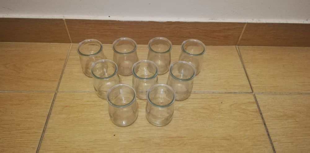 9 Suporte em vidro para velas