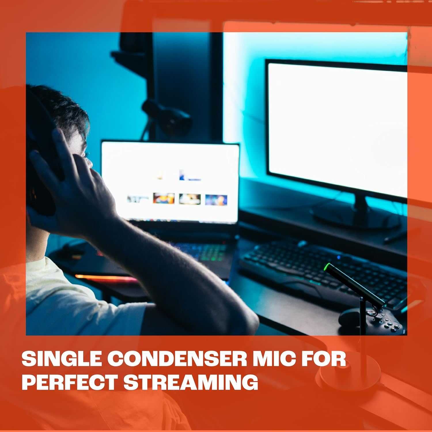 Mikrofon - JBL Quantum Stream Talk