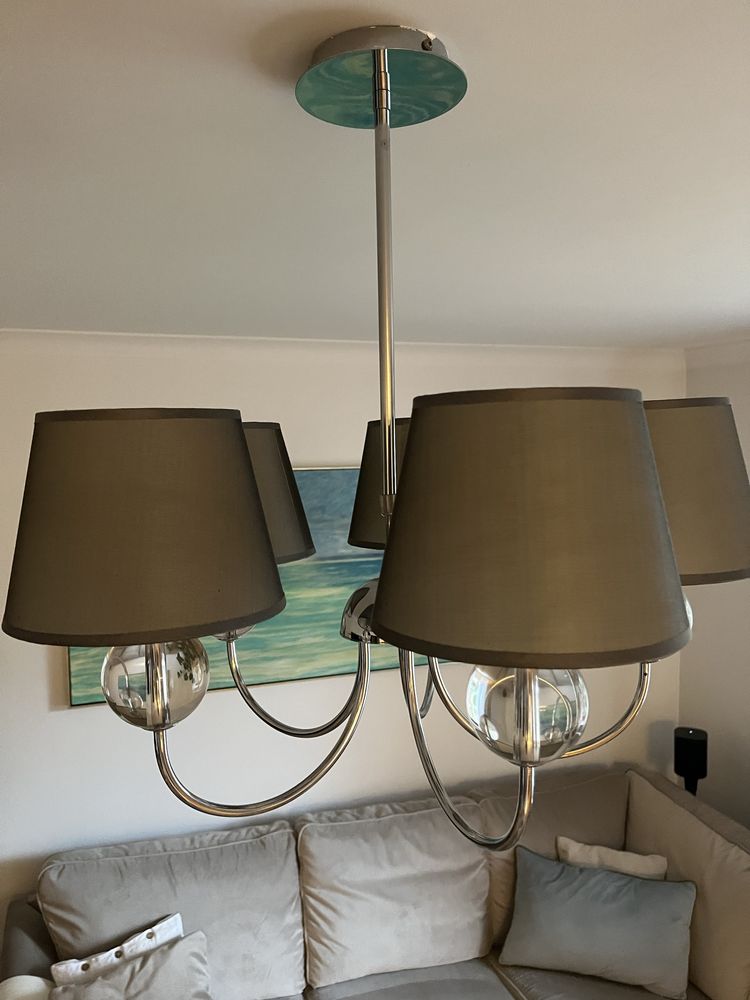 Żyrandol, lampa wisząca x 2