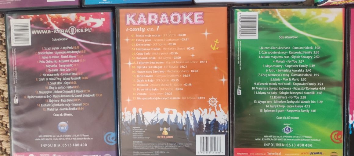Karaoke polskie hity 20 płyt
